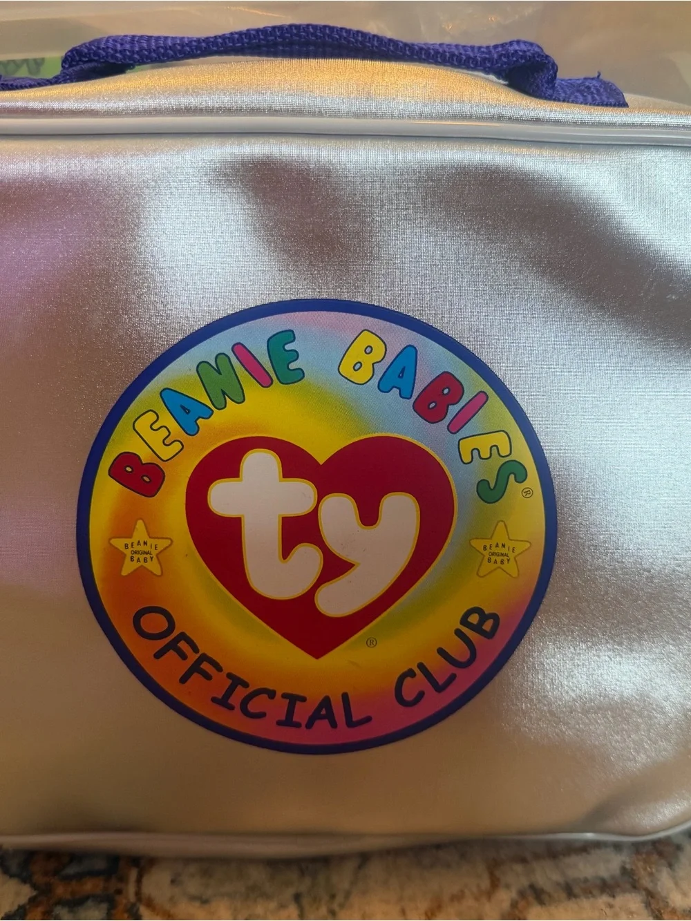RARE* 1999 Beanie Babies Official Club Platinum Edition Membership Kit